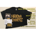 Hoo Doo Sinners / T-Shirt ( black-yellow)