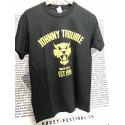 T-Shirt Johnny Trouble ( Black / Yellow )